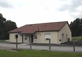 The town hall in Circourt