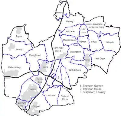 Largest settlements