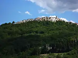 Panoramic view of Civitella Messer Raimondo