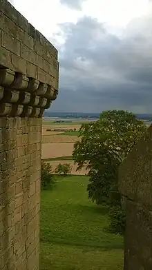 View from Clackmannan Tower taken during Monument Open Day 2016