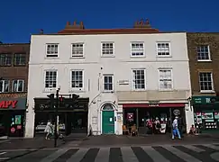 The 18th-century Cliefden House, a Grade II listed building