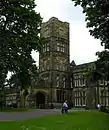 Cliffe Castle Museum, side view.