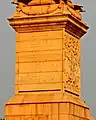 The first stones were led by The king Emperor George The Fifth and his consort Queen Mary on the 15 December 1911
