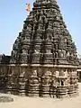Shikhara over the sanctum of Someshwara temple
