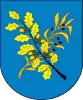 Coat of arms of Dzyarzhynsk
