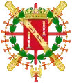 Coat of arms of Francisco Franco with the award