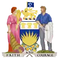 The former South Australian Coat of Arms, used between 1936 and 1984.