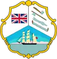 Coat of arms of British Honduras, 1819-1907