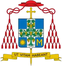 Elio Sgreccia's coat of arms