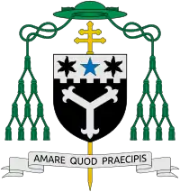 Leo Cushley's coat of arms