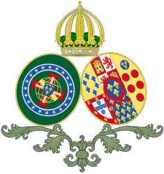 Coat of arms of Princess Maria de la Esperanza  of Bourbon-Two Sicilies
