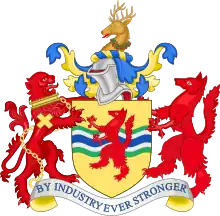 Coat of arms of the London Borough of Enfield