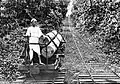 A section of the Tramway without locomotives