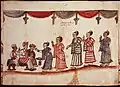 16th century Indo-Portuguese illustration of a Hindu marriage at the Códice Casanatense.