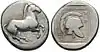 Stater of Perdiccas II of Macedon, mid to late 5th century B.C.