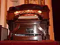 Original Wurlitzer organ in the Coleman Theatre