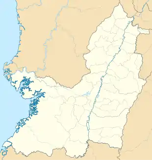 Buenaventura is located in Valle del Cauca Department