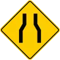 SP-28 Road narrows