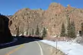 A section of Highway 114 in Gunnison County.