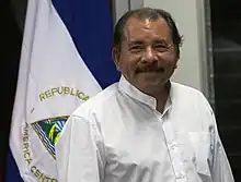 picture of President Daniel Ortego smiling