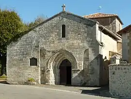 The church in Combiers