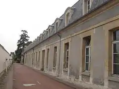 View of the commons of the château, conserved today. 2009