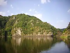 Confluence of the Diège and the Dordogne