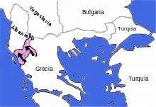 Image 39Greek counteroffensive against Italian-controlled Albania, late 1940. (from Diplomatic history of World War II)