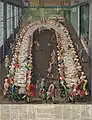 Banquett at the Casa Nani alla Giudecca in Venice in honour of the Elector-Archbishop of Cologne Clemens-August of Wittelsbach on September 9, 1755