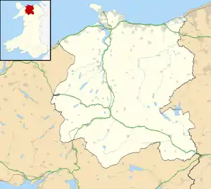 Llangwm is located in Conwy