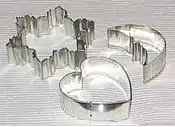 Cookie cutters.