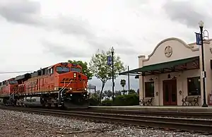 Amtrak station in Corcoran