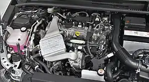 8NR-FTS engine in the Corolla Sport