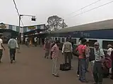 Coromandel Express halted at Kharagpur Junction