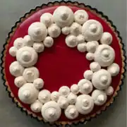 Cranberry Curd Tart