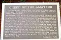 Creed of the Amateur by Richard S. Tufts