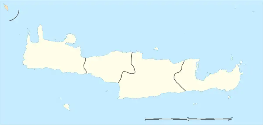 Sideros is located in Crete