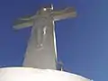 Christ Statue in Largo Santa Cruz