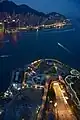 Kowloon tunnel portal seen from the air, May 2016.