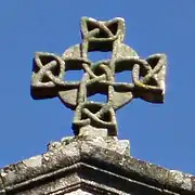 Medieval interlaced cross, Santiago de Compostela