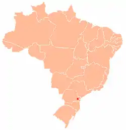 Location of Campo Largo