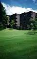 shot taken from the meadow on 26 June 1991, showing the Lilburn and Barnard wings