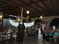 Cyprus folk dance with glasses in Paphos