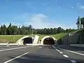 Panenská tunnel (2.1&nbsp;km (1.3&nbsp;mi)).
