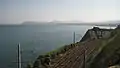 DART line in Dalkey, Co. Dublin.