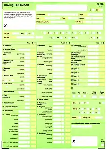 A blank form with many checkboxes