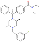 Chemical structure of DPI-221.