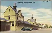 Delaware & Hudson Depot, Saratoga Springs (1900)