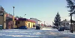 Road in Dąbrówka Leśna