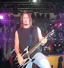 Lead guitarist Dan Donegan at Starland ballroom, 8 December 2005